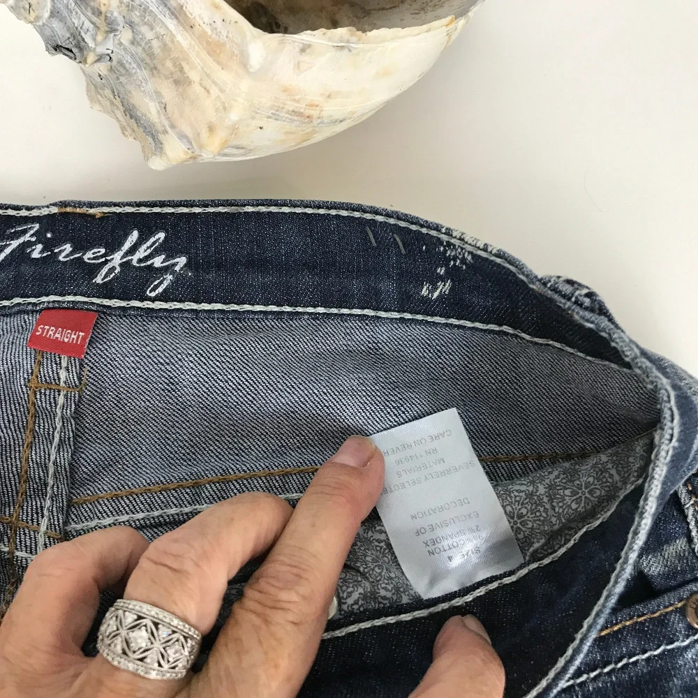 🌴 Firefly Straight leg Jean Sz 4